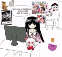 Pc Fujiwara No Mokou GIF