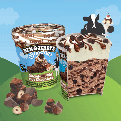 Ben&Jerry's New Flavor Hazel-nutin' But Chocolate