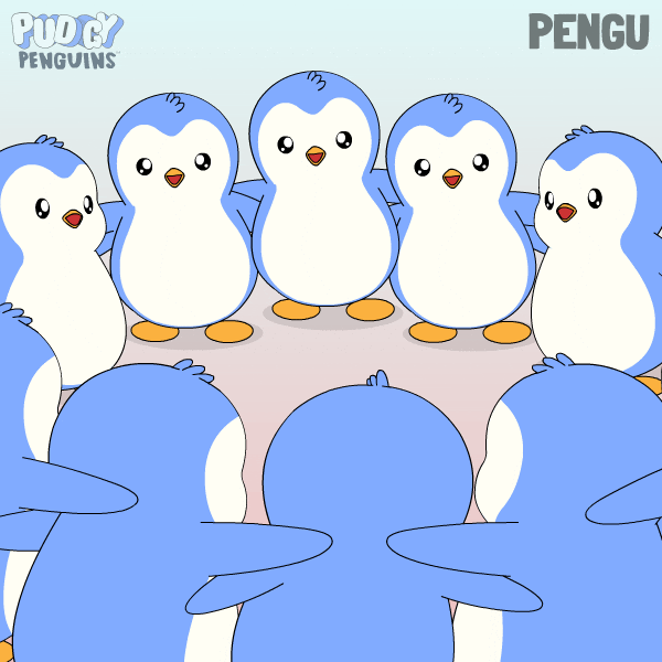Waddling Lets Go GIF by Pudgy Penguins