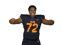 Football Players Utrockets Sticker by Toledo Rockets