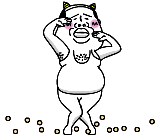 鬼 Sticker
