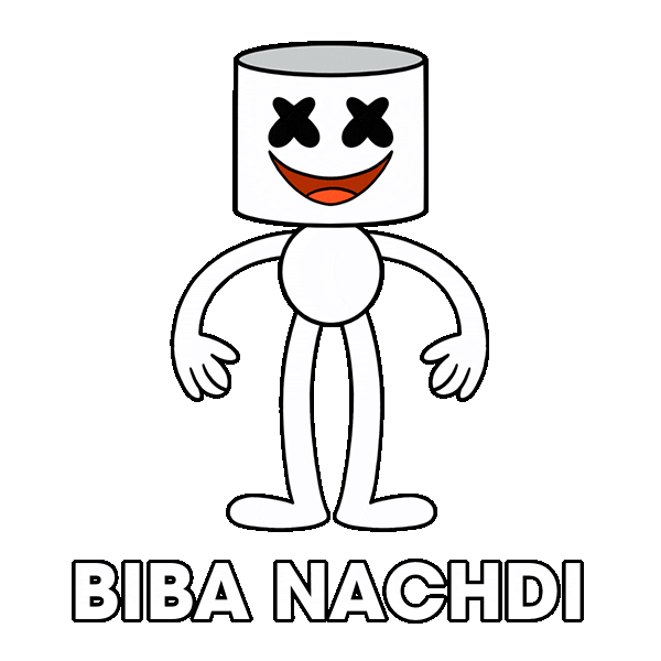 mello biba Sticker by JioSaavn