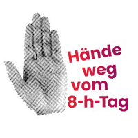 Hand Stop Sticker by Deutscher Gewerkschaftsbund (DGB)