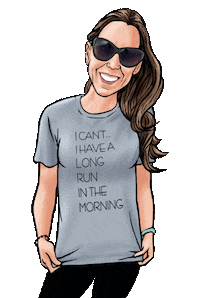 Half Marathon Running Sticker by eBibs