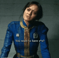 Lucy Fallout GIF