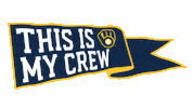 Milwaukee Brewers Sticker by MLB