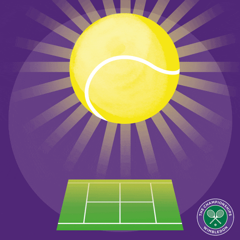 sunny day sun GIF by Wimbledon