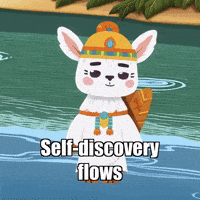 Self-Discovery Wisdom GIF by Llamaozi