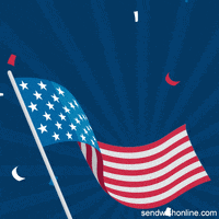 United Flag GIF by sendwishonline.com