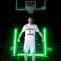 George Mason Patriots GIF by George Mason Basketball