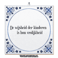 Ontspanning Geluk Sticker by Tegelspreuken.nl