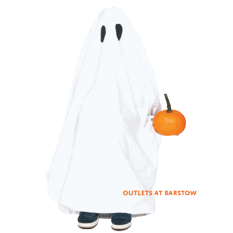 Halloween Ghost Sticker by World Famous Outlets at Barstow