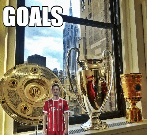 champions league goals GIF by FC Bayern Munich