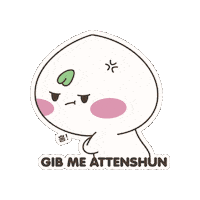 Attention Givemeattention Sticker