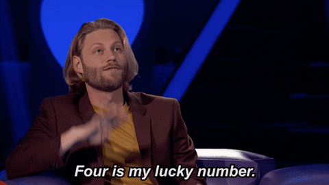 fox tv four is my lucky number GIF by loveconnectionfox