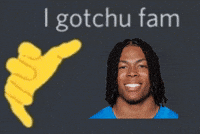 I Gotchu Detroit Lions GIF