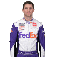 Denny Hamlin Thumbs Up Sticker by Joe Gibbs Racing