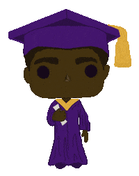 Graduation Duke Sticker by James Madison University