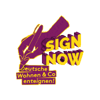 dwenteignen petition sign now dwenteignen Sticker