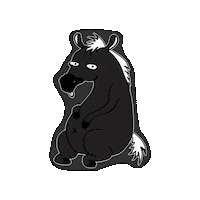 Horse Sticker by Panikschlaufe