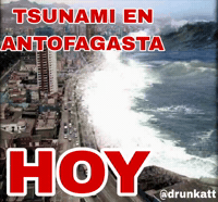 Chile Tsunami GIF by drunkatt