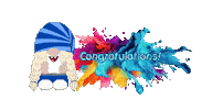 Gnome Words Of Encouragement Sticker