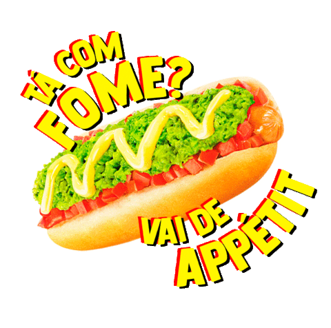 Hot-Dog Appetit Sticker by Appétit Delivery