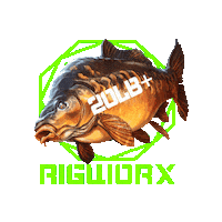 rigworxcarptackle fishing pb carp carp fishing Sticker