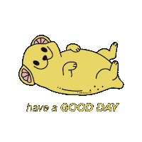 Greeting Good Day Sticker