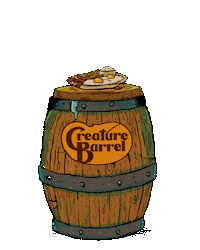 Black Lagoon Monster Sticker