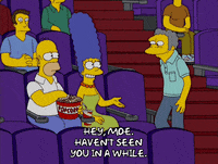 homer simpson theater GIF