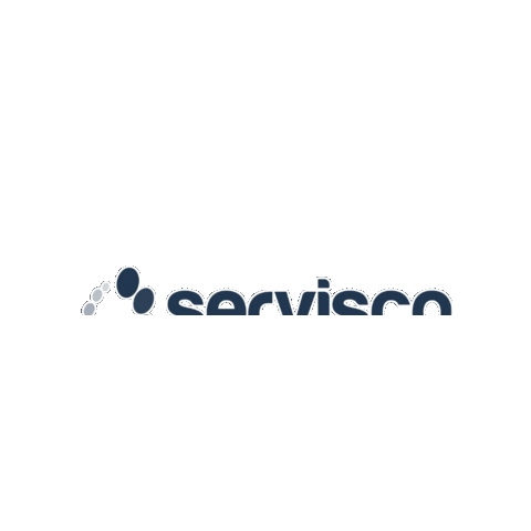 ServiscoImmo giphygifmaker logo blue realty Sticker