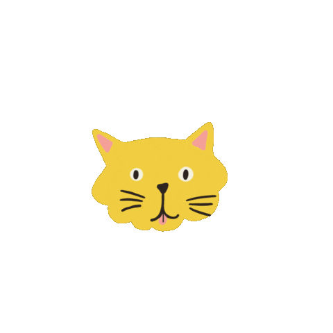 HowdyStudios giphyupload love cat illustration Sticker