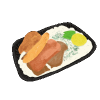 Fried Chicken Food Sticker