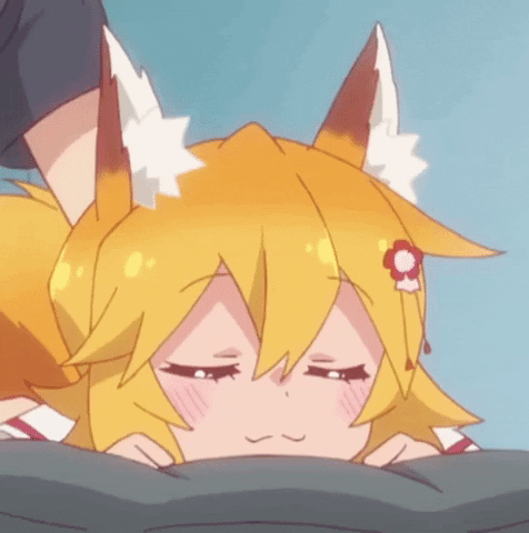 certifiedrat giphyupload anime anime girl senko GIF