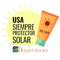 dermatologika sol piel protector solar bloqueador Sticker