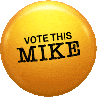 Vote Hard Sticker by mikeslemonadeca