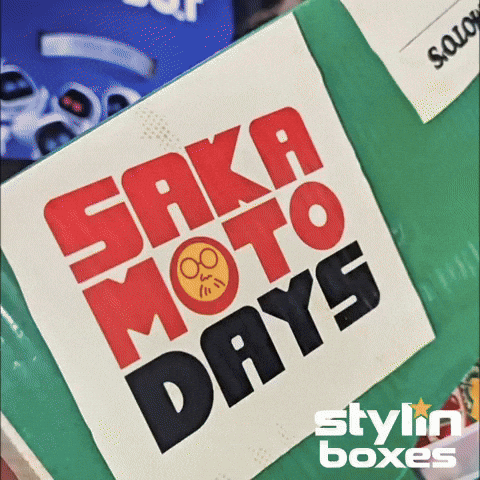 Stylinboxes anime netflix green box GIF