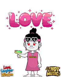 Love Ya Sticker by Zhotcita