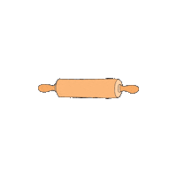 roll rolling Sticker by Waitress The Musical