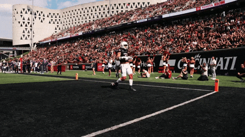 Cincinnati Football GIF by Cincinnati Bearcats