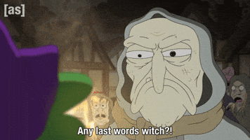 Last Words Burn GIF by Adult Swim