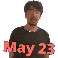 May 23Rd Sticker