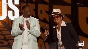 Bruno Mars GIF by BET Awards