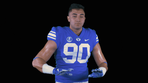 Byu Football GIF by BYU Cougars