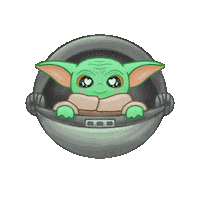 May The Fourth Baby Yoda Sticker