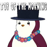 Good Morning Sticker by Pudgy Penguins