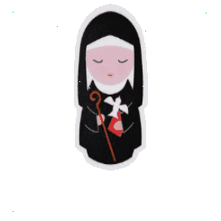 Saints Sticker by Mosteiro da Virgem