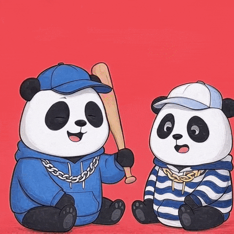 Bonk GIF by Pandu Pandas