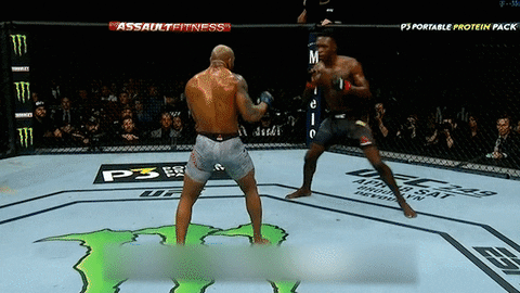 MMAcoach79 giphyupload israel adesanya yoel romero ufc 248 GIF